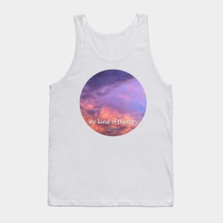 My Kind Of Therapy 02 ROUND Tank Top